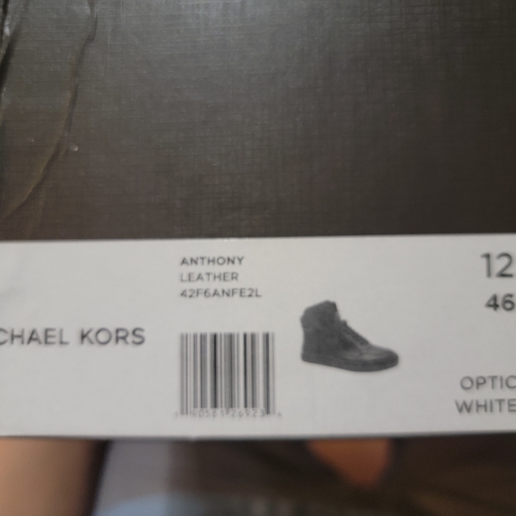 Micheal Kors Optic White High Tops - Picture 5 of 16